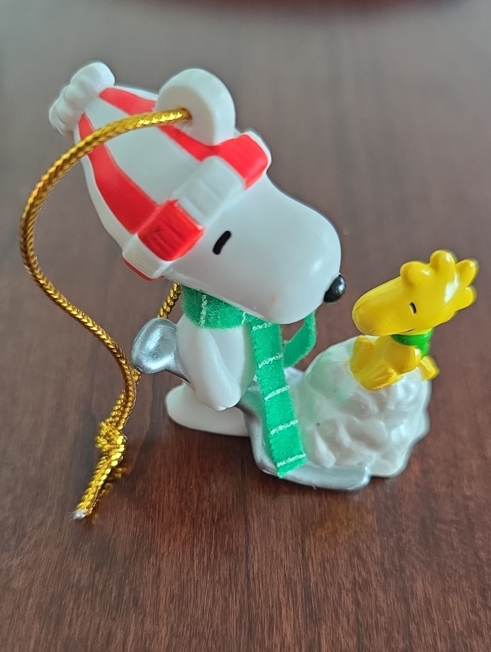 Snoopy & Woodstock Winter Ornament